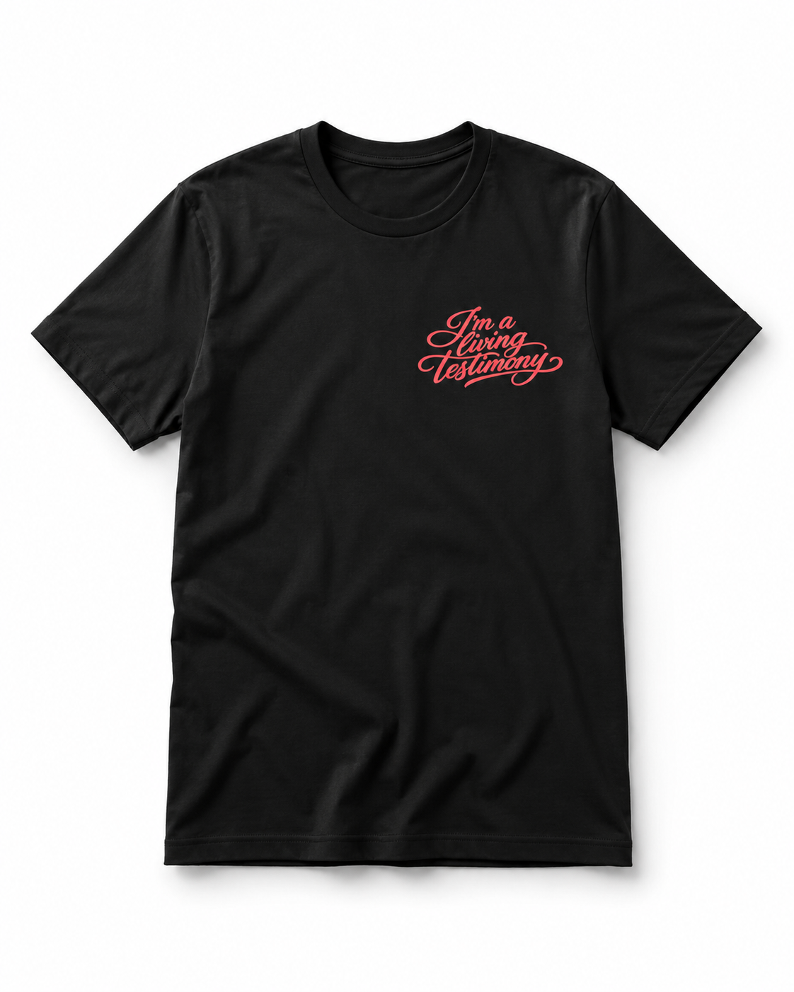 I am a living testimony tshirt